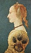 Portrait of a Lady in Yellow Alesso Baldovinetti